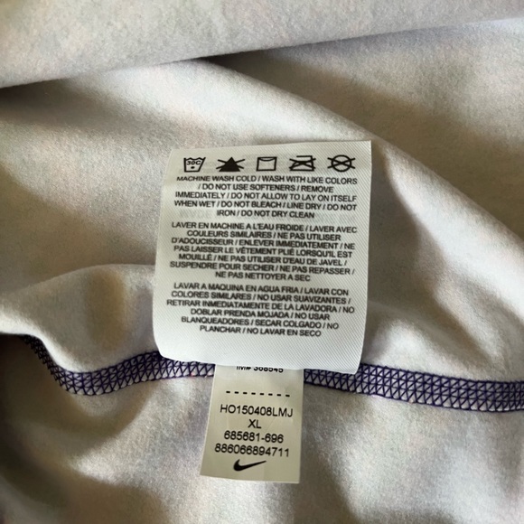 Nike Pro Dri-Fit XL Aztec 1/4 Zip - Picture 2 of 7